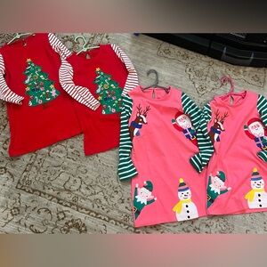 Christmas Sister Sets - 4 and 6 youth. $38 per set